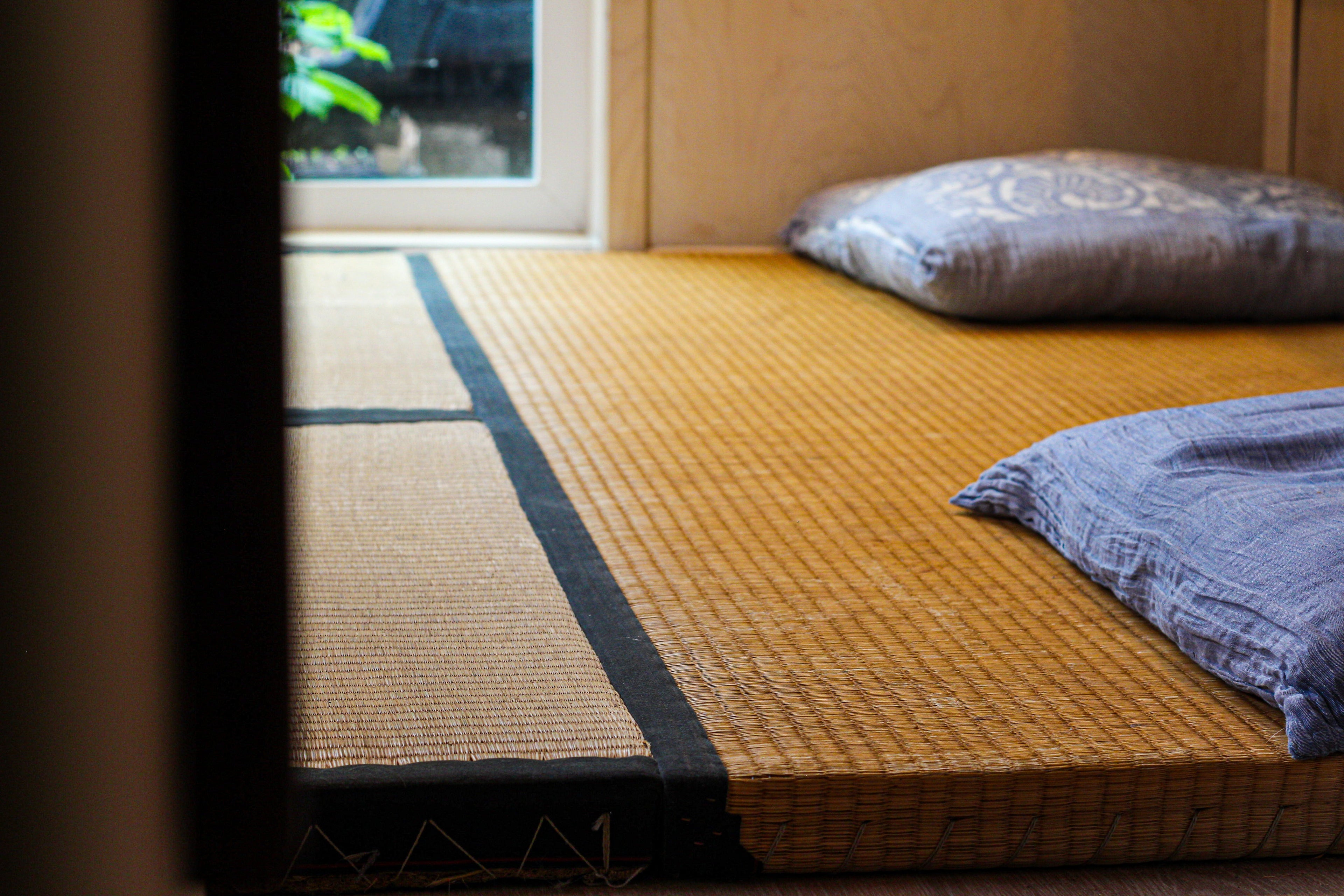 Tatami after years of use